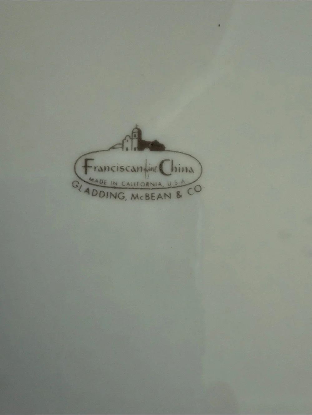 Franciscan China Burchbark Grey With Platinum Trim Dinner 10.5